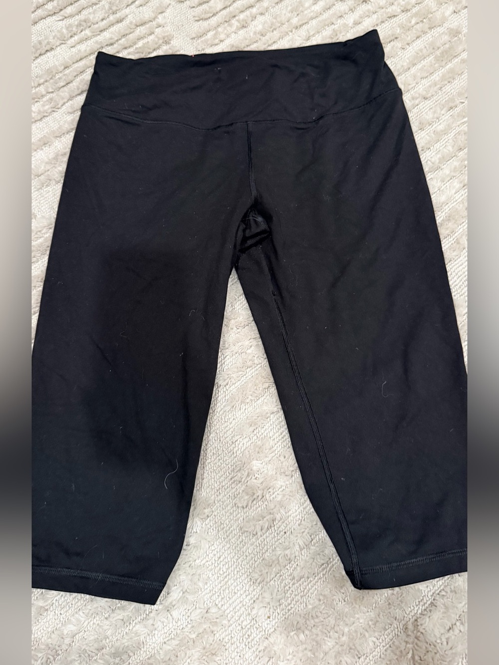 Women Black Active Capris